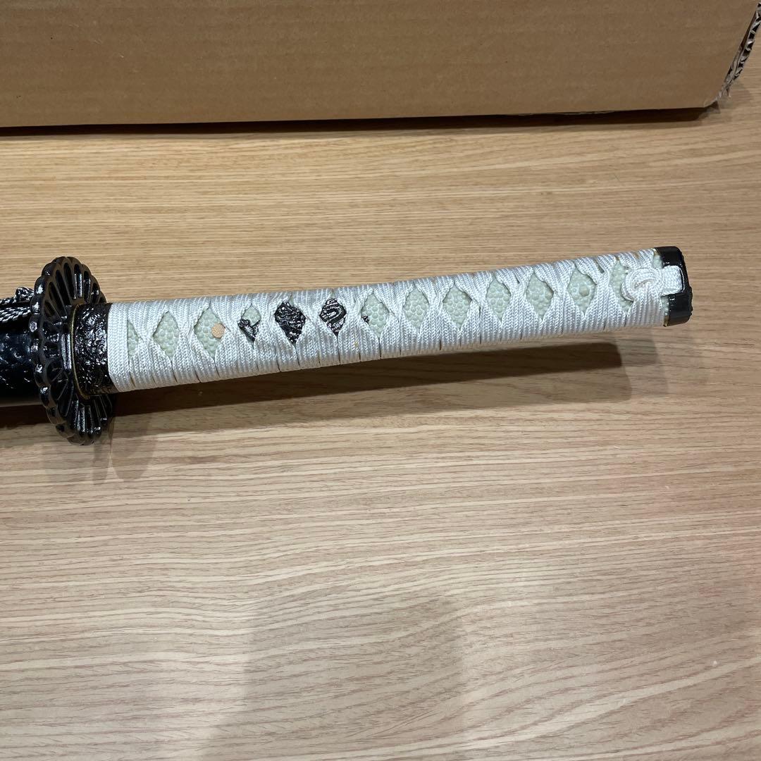 ウ*ー様 観賞用 菊一文字則宗 白色の柄 模造刀　沖田総司 愛用