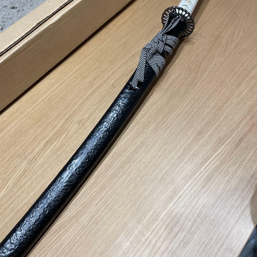 ウ*ー様 観賞用 菊一文字則宗 白色の柄 模造刀　沖田総司 愛用