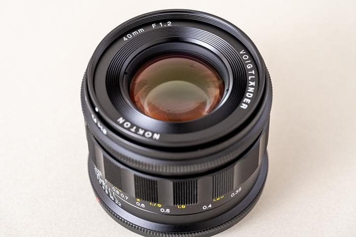 NOKTON 40mm F1.2 Aspherical Z 保証・フィルター付