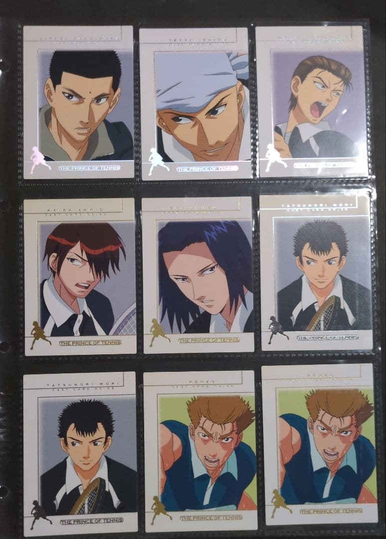 テニスの王子様　トレーディングカード vol.1-5 SP-CAST カード