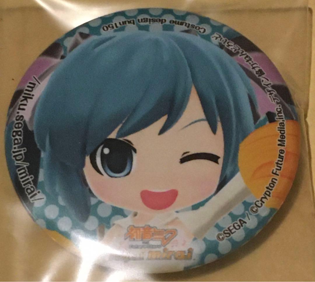 初音ミク グッ鉄カフェ 缶バッジ