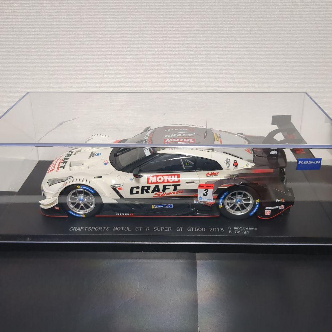 希少1/18スケール クラフトスポーツモチュールGT-R 2018 エブロ