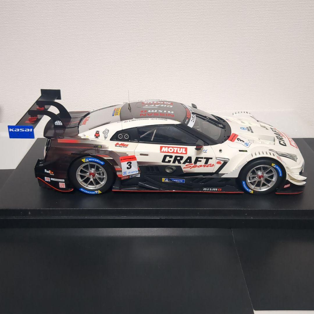 希少1/18スケール クラフトスポーツモチュールGT-R 2018 エブロ