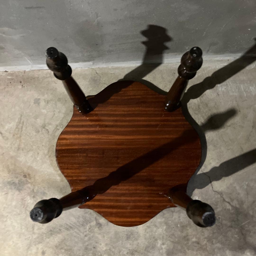 アンティーク 象嵌 サイドテーブル ナイトテーブル ヴィンテージ