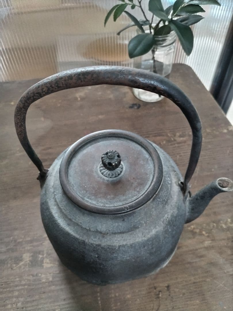 鉄製 鉄瓶 Japanese vintage