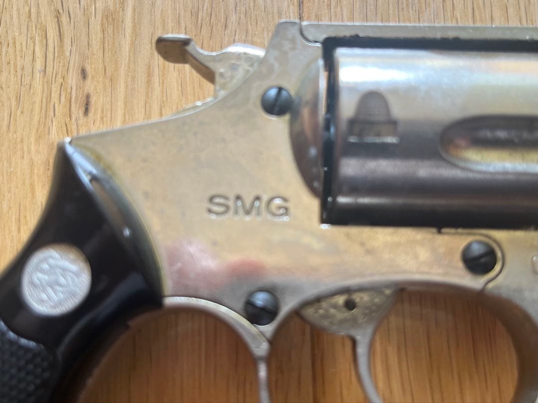 国際産業　金属製リボルバー カートリッジ5個付き　未発火