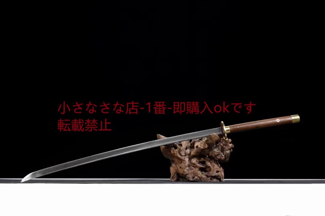 模様鋼丸背延長ミャオナイフ 古兵器 武具 刀装具 日本刀 模造刀 居合刀