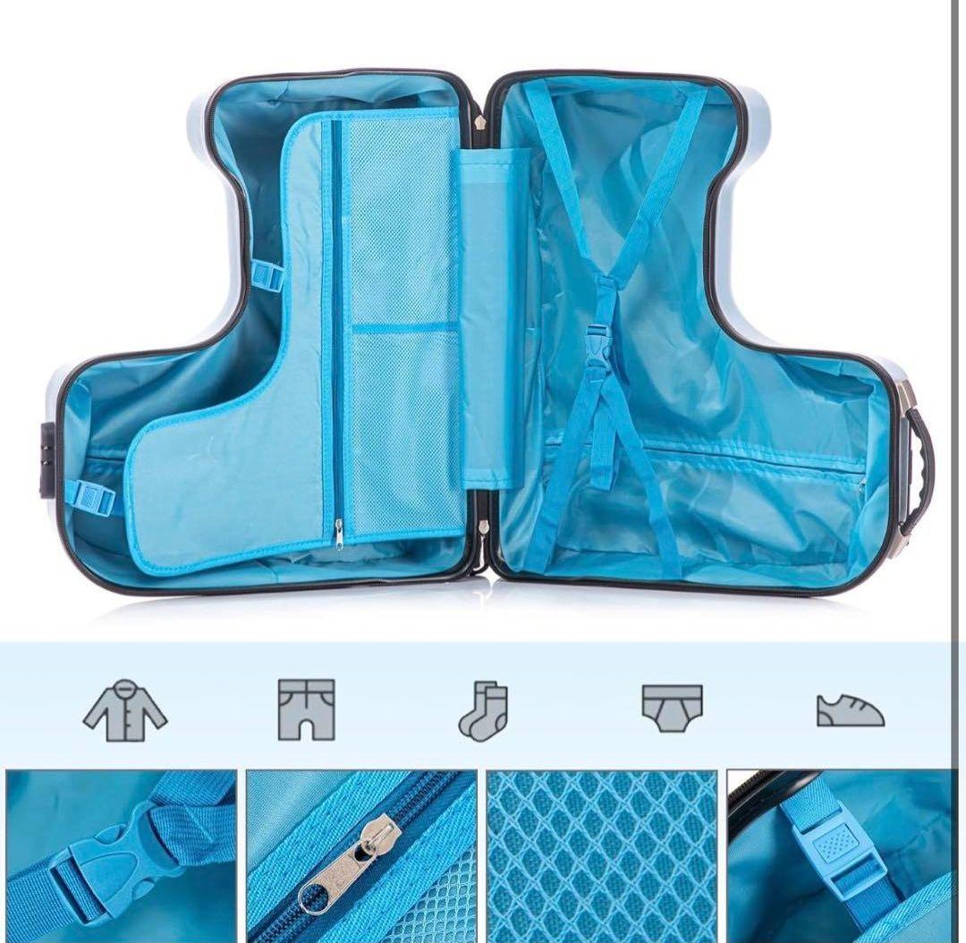 キッズ ライドオン スーツケース 子供用キャリーバッグ ベビー用トロリー