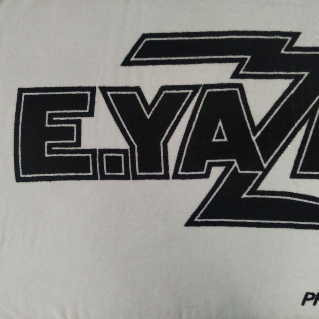 矢沢永吉 ロゴ スペシャルビーチタオル ホワイト 白地×黒文字