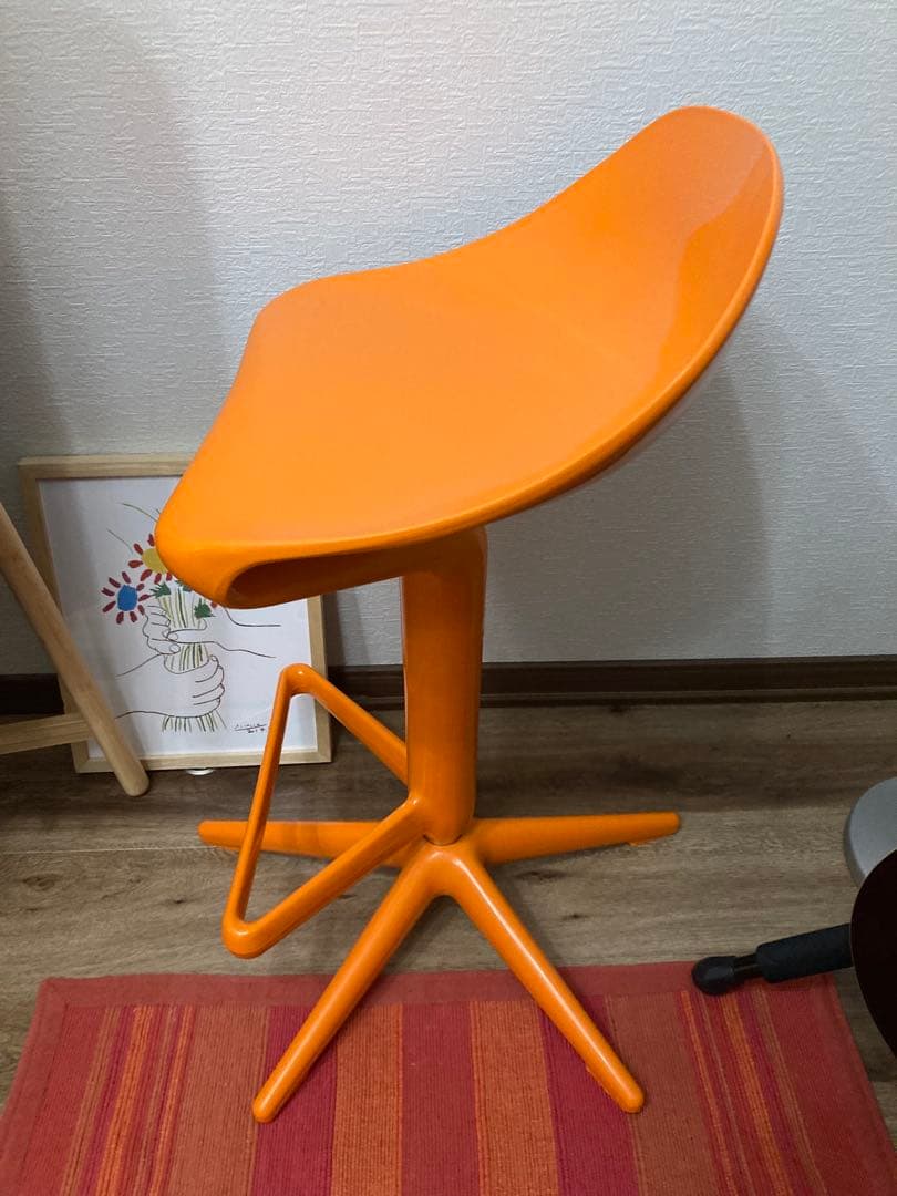 Kartell カルテル ハイスツール SPOON 昇降 椅子