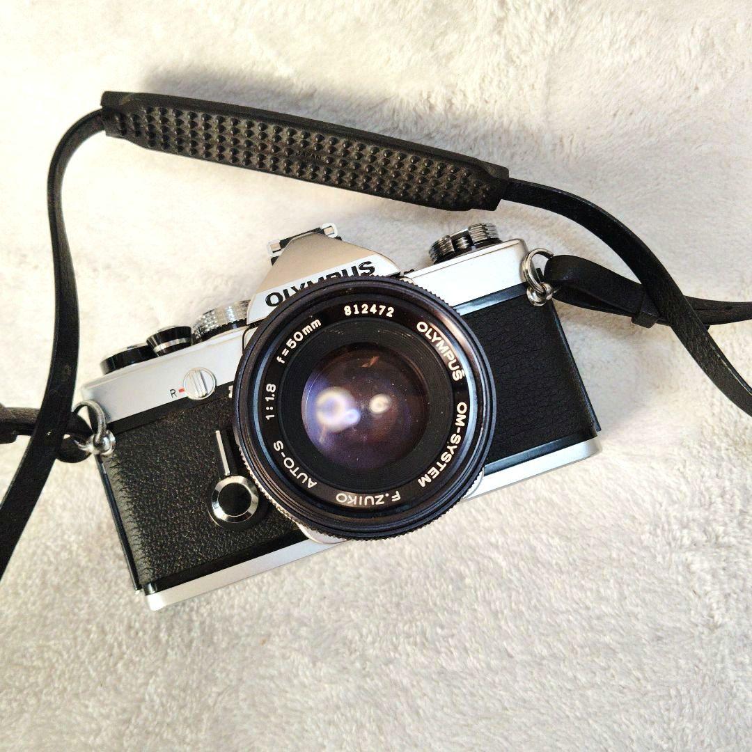 ■美品■ OLYMPUS OM-1N F.ZUIKO 50mmf1.8ストラップ
