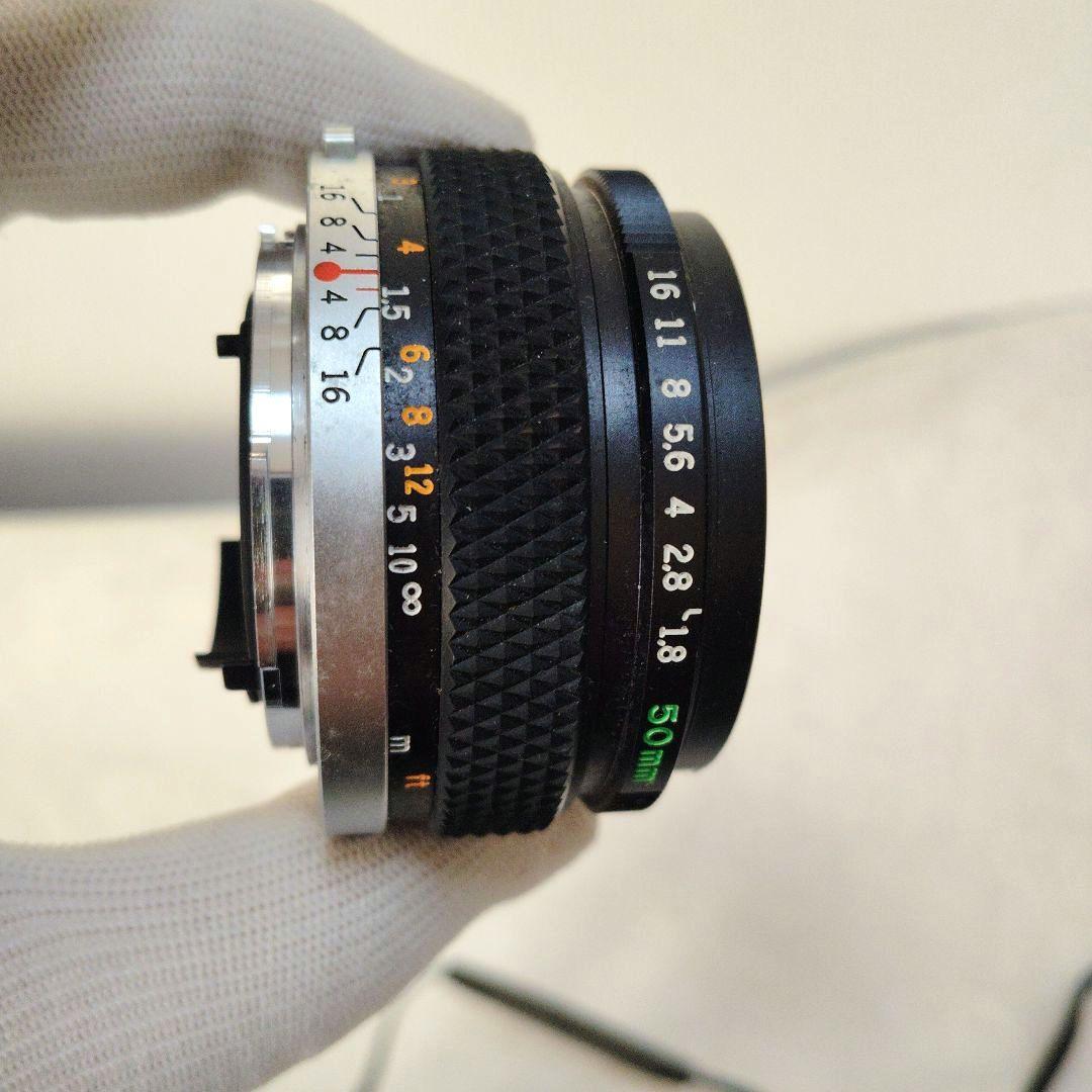 ■美品■ OLYMPUS OM-1N F.ZUIKO 50mmf1.8ストラップ