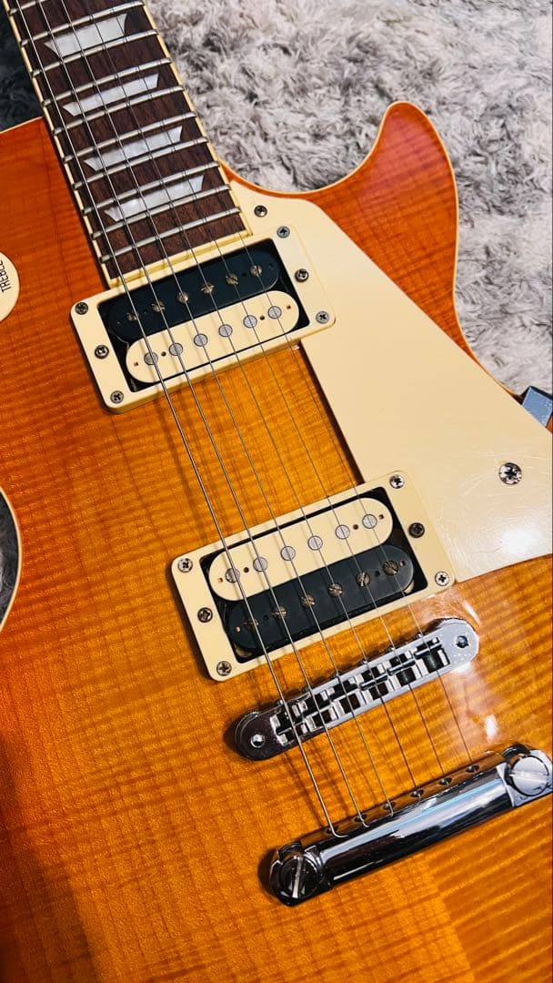 LaidBack レスポール　虎メイプル