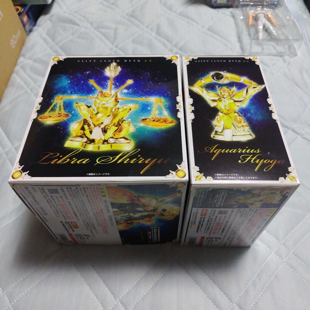 聖闘士聖衣神話EXアクエリアス氷河＆ライブラ紫龍.