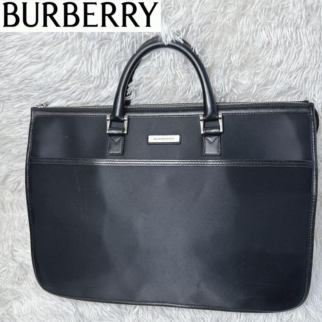 BURBERRY バーバリー ビジネスバッグ ノバチェックブラック A4可能
