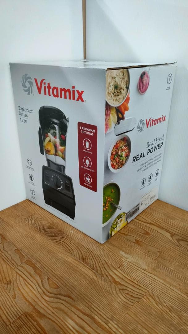 【美品】バイタミックス E520　保証書あり　ブラック　1604