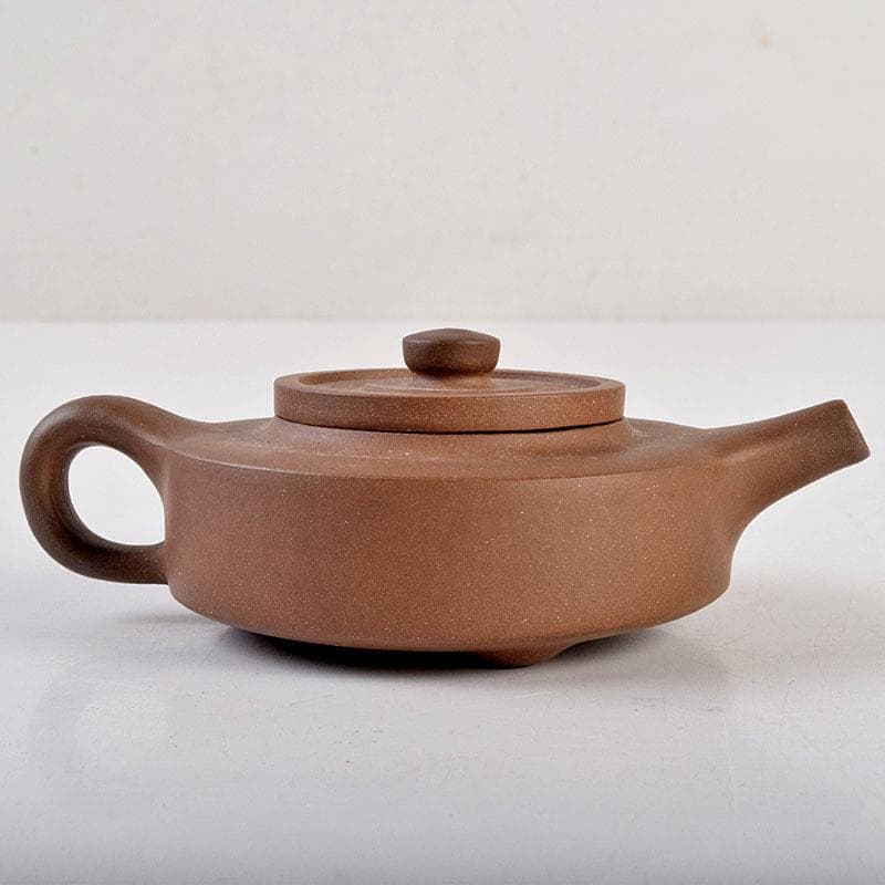 中国　紫砂　朱泥　急須　茶壷　在銘　C　9270