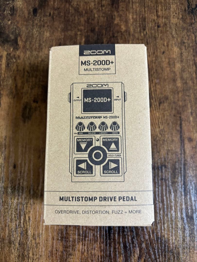新品　ZOOM MS-200D+ MultiStomp ギターマルチエフェクター