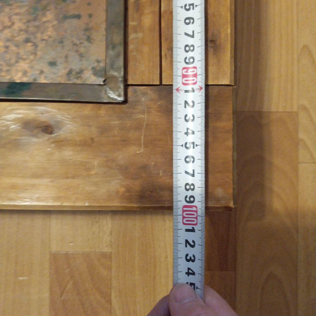 銅板張り 囲炉裏枠 木製 フロア埋め込み用 古民家部材