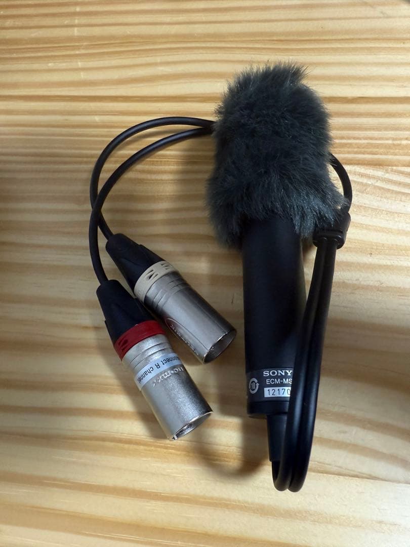 【極美品】SONY ECM-MS2 コンデンサーマイク