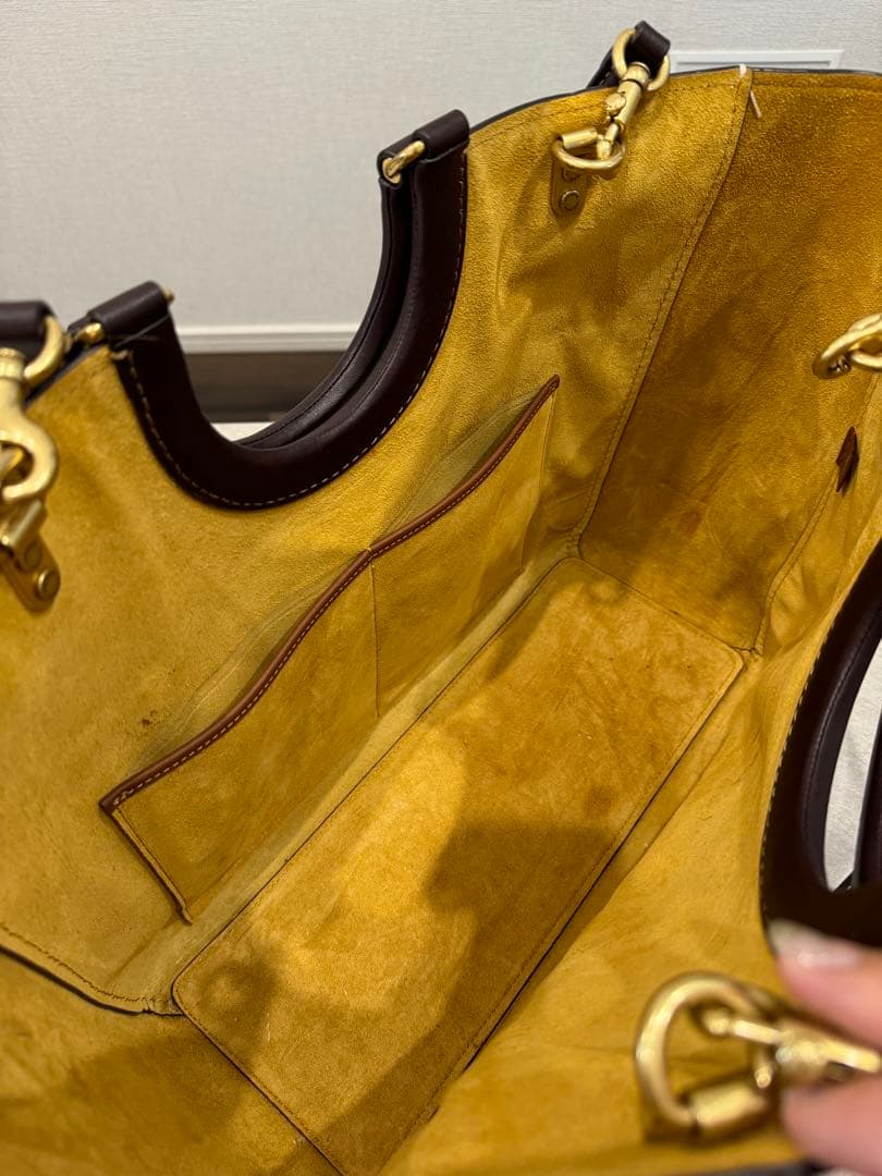 最終値下げ⭐︎COACH トート・カラーブロック 品番: CH592 B4CAH