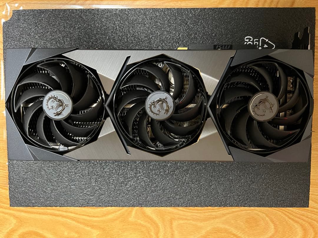 MSI GeForce RTX 3080 Ti SUPRIM X 本体