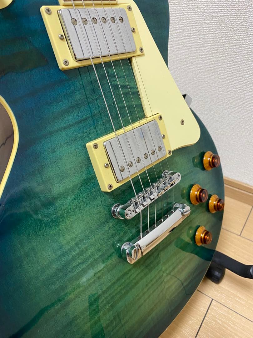 エピフォン　レスポール　ブルーサンバースト　1989年製