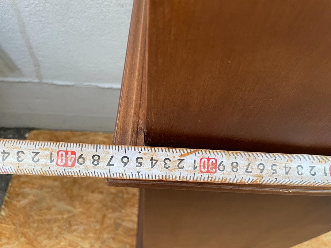 ★ 古家具 昭和レトロ チェスト ミラー 扉 付 ジュエリーボックス 引き出し