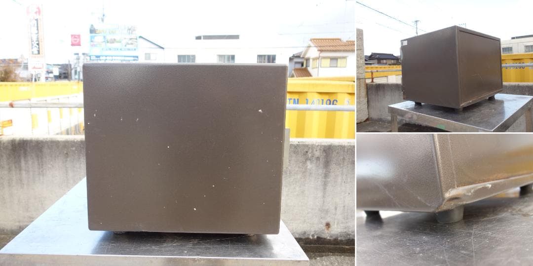 【中古】M▽デリカレオ 耐火金庫 ダイヤル式 36.1kg (39437)