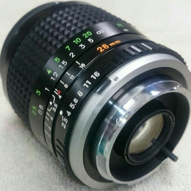 レンズ(単焦点) Minolta mc W.rokkor-si 28mm f2.5