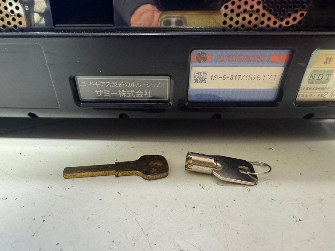 パチスロ 実機 コードギアス 反逆のルルーシュ ZF