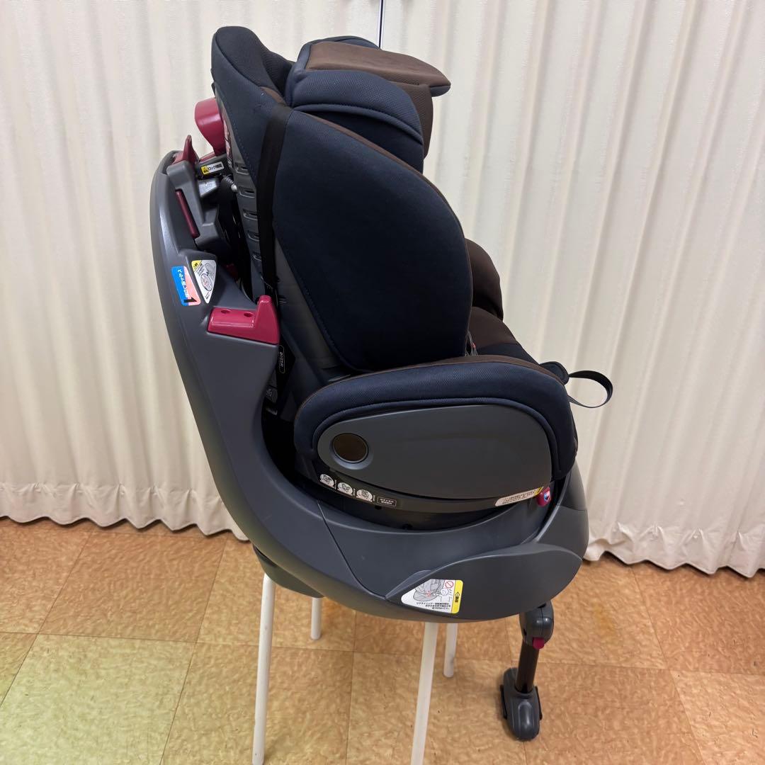 極上クリーニング済☆綺麗☆　新生児OK　アップリカ　ディアターンプラス　ブラウン