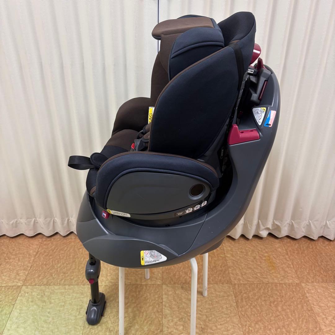 極上クリーニング済☆綺麗☆　新生児OK　アップリカ　ディアターンプラス　ブラウン