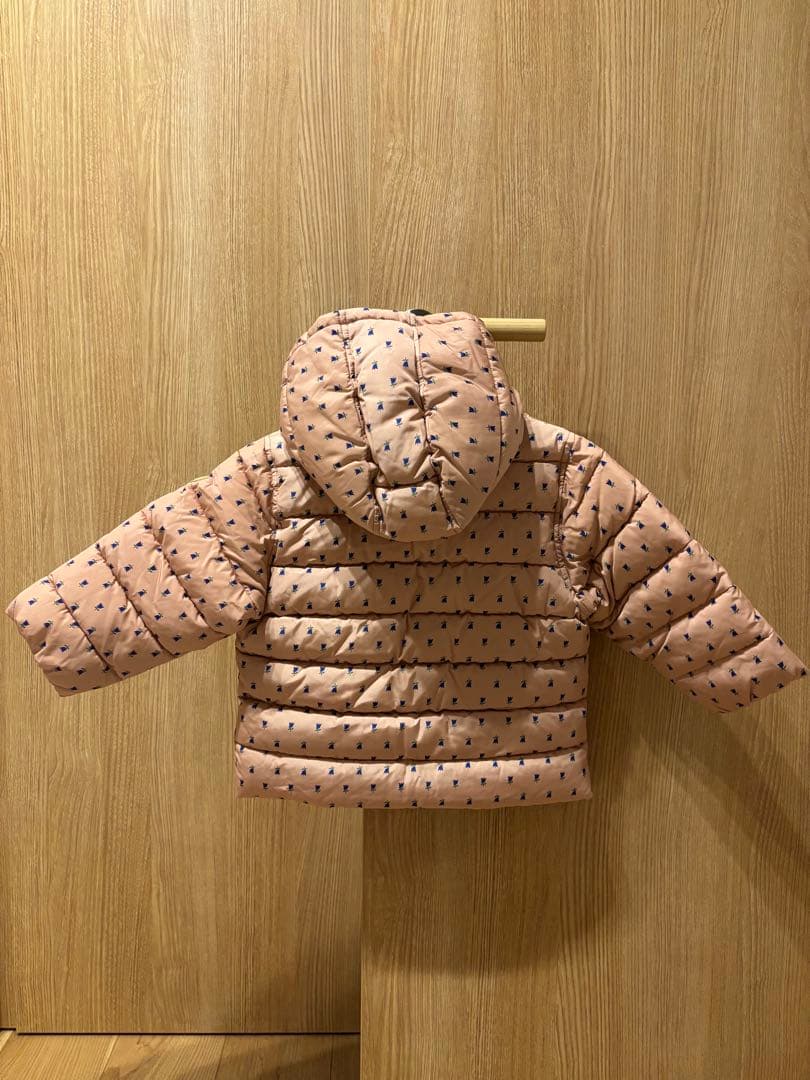 プチバトー　フード付きダウン