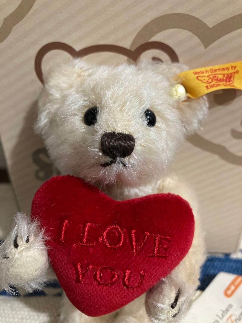 シュタイフ テディベアタグ付き廃盤レア‼️小さいくまさん