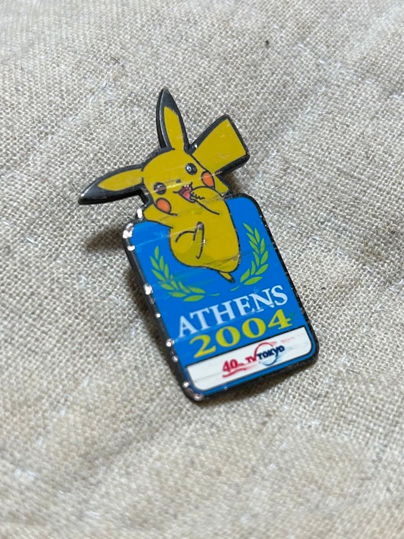 超激レア！アテネオリンピック ピカチュウ ピンバッジ