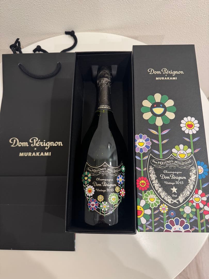 【新品未開封】村上隆ドンペリ2015 限定品 ギフトボックス 袋付