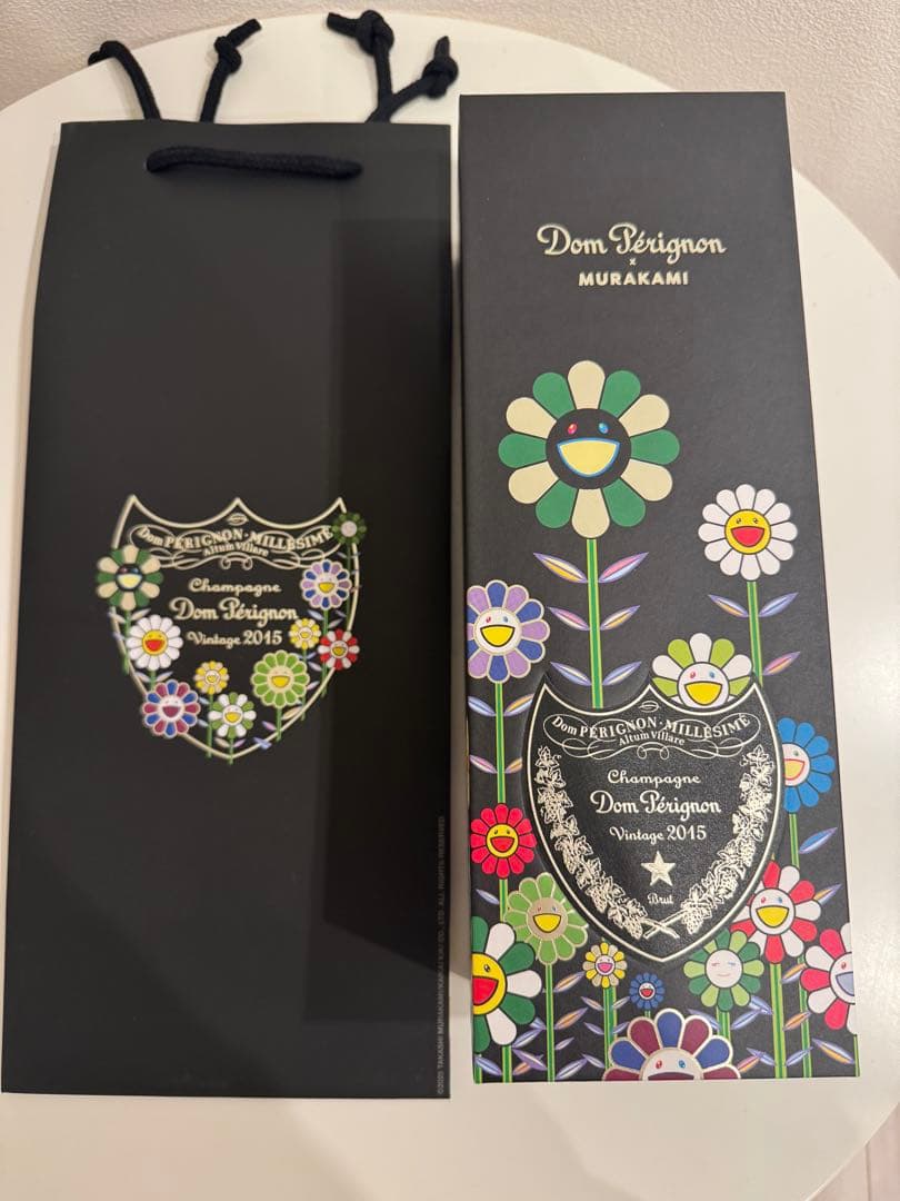【新品未開封】村上隆ドンペリ2015 限定品 ギフトボックス 袋付