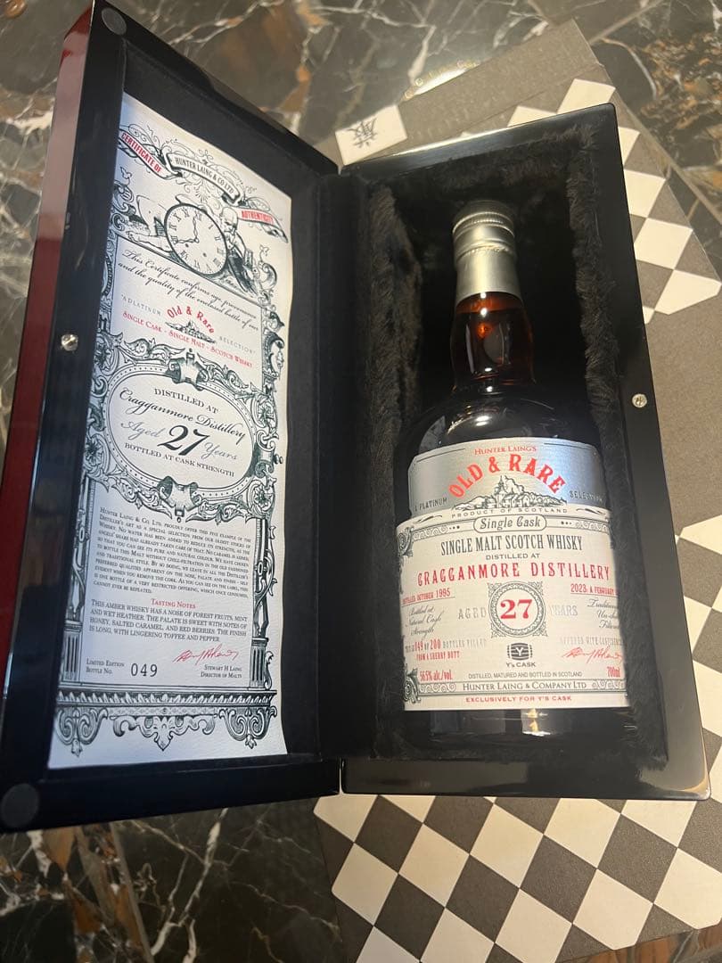 オールド&レア クラガンモア 27年 1995 FOR LM