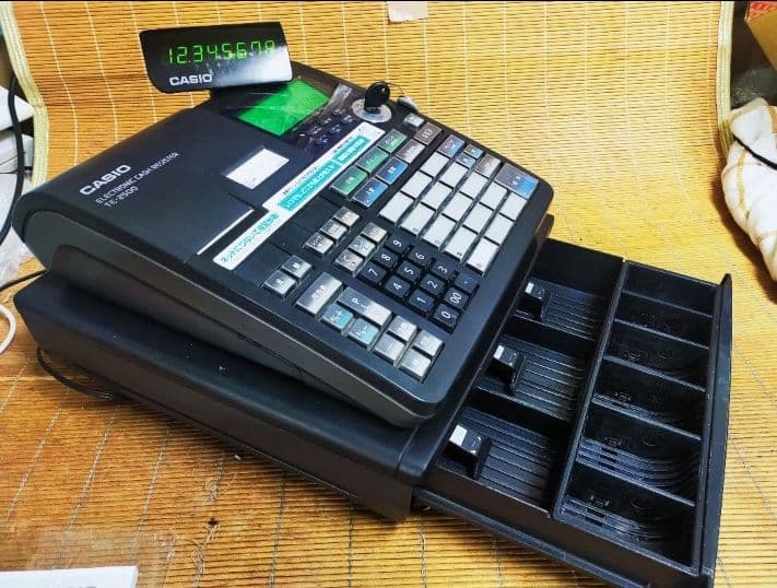 カシオレジスター　TE-2500　15部門　719330