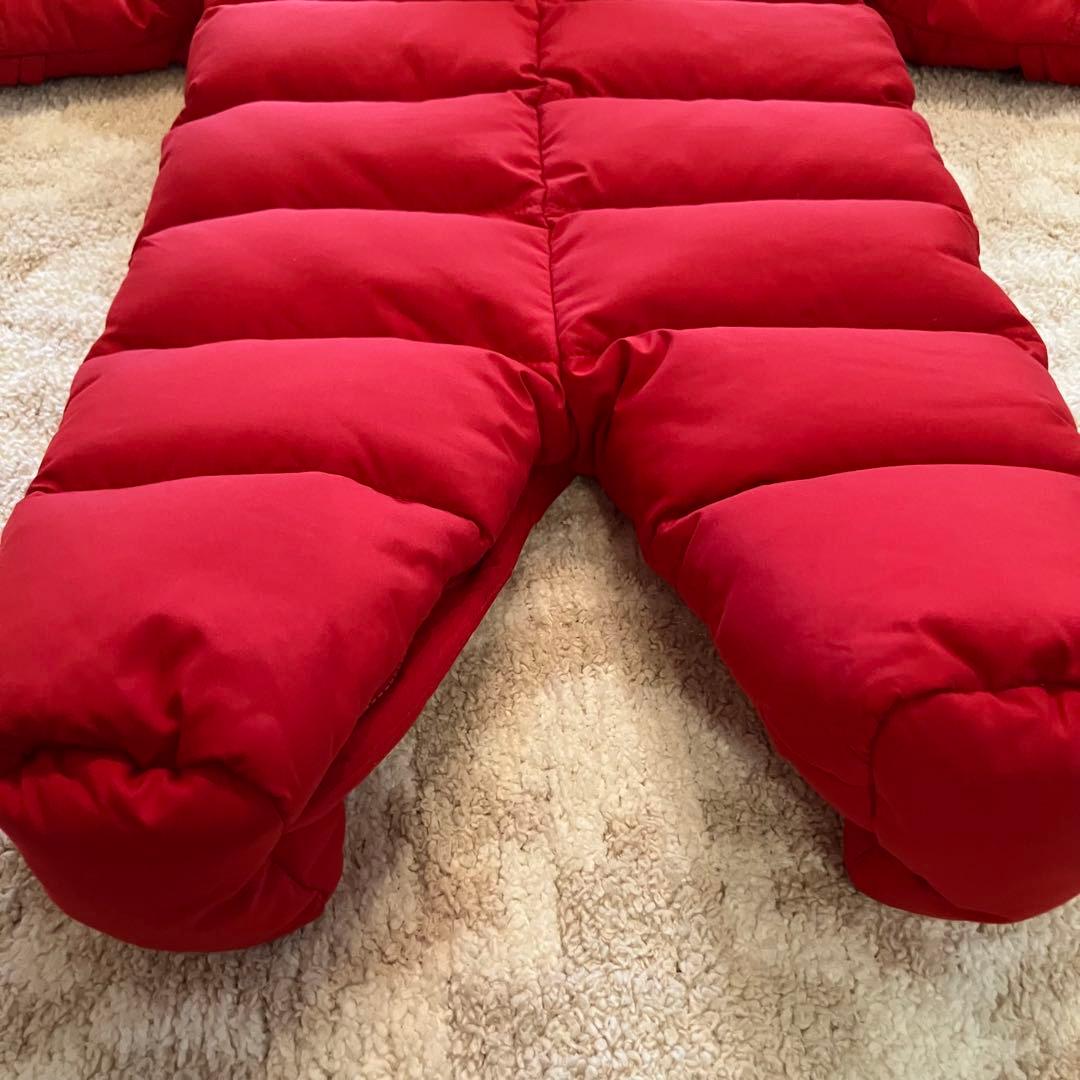 美品 ラルフローレン ジャンプスーツ 70cm カバーオール ダウン 6M 赤