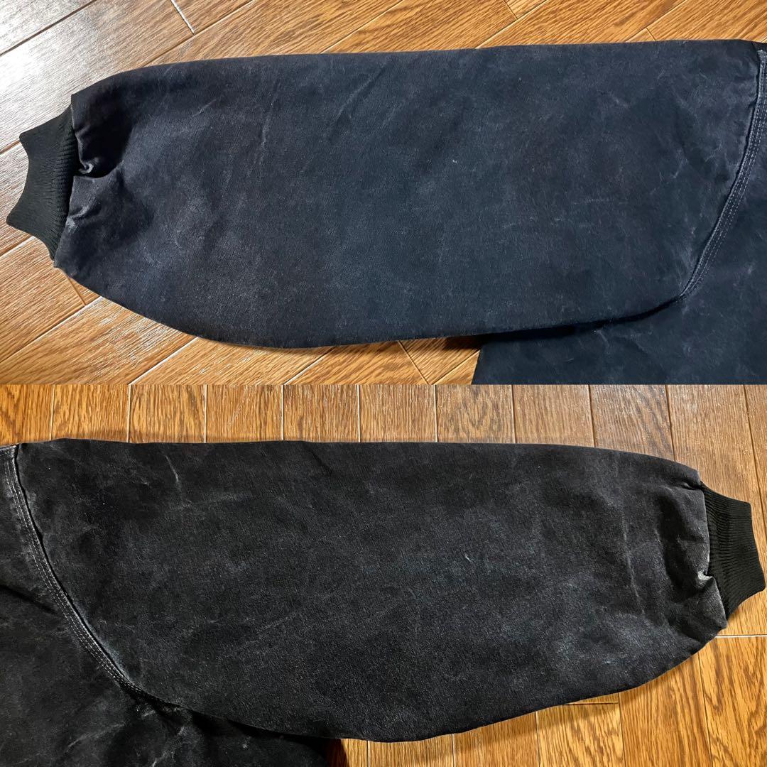 【極上フェード】00s Carhartt ブラック アクティブジャケット 5XL