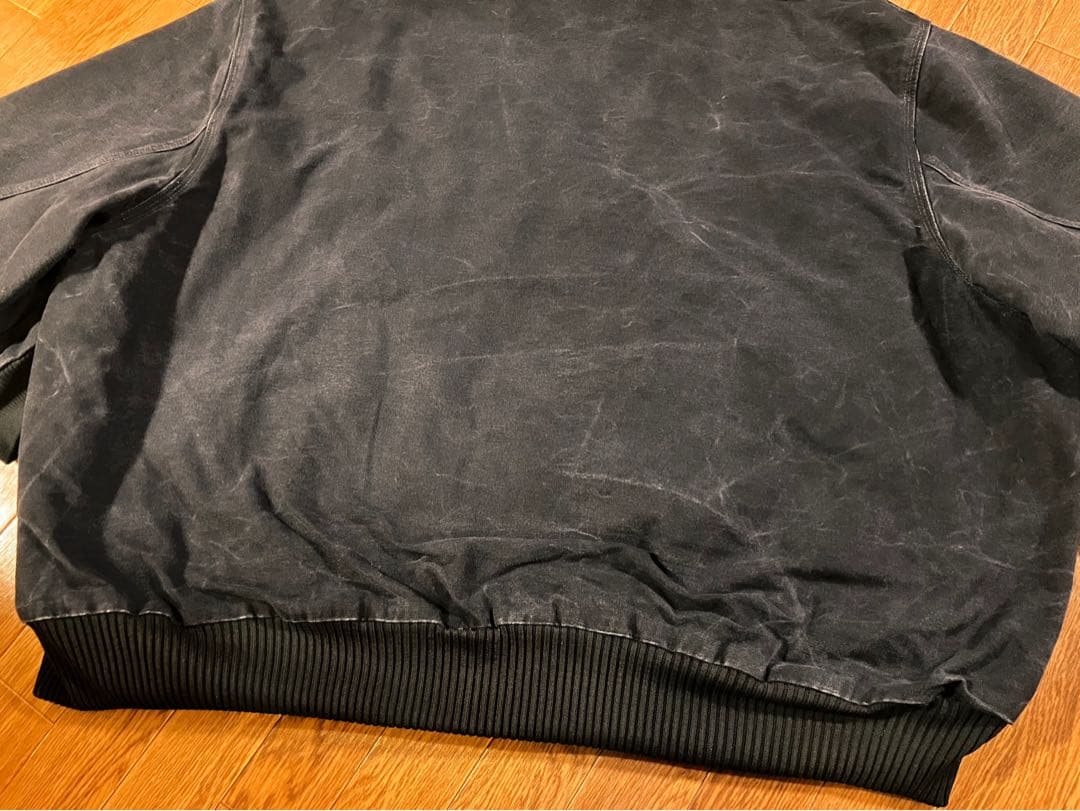 【極上フェード】00s Carhartt ブラック アクティブジャケット 5XL