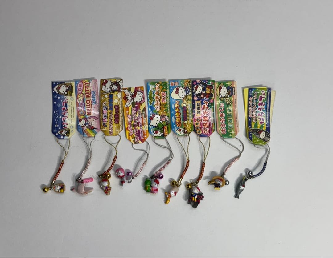 星*奨様 【レアあり】ご当地キティ根付　セット(D)