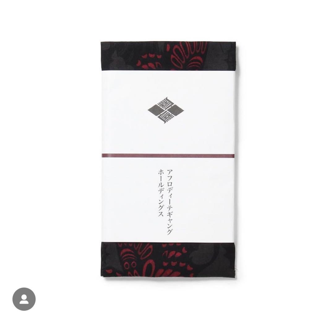 budspool gakkin ノベルティ 三艶蝶 手拭い