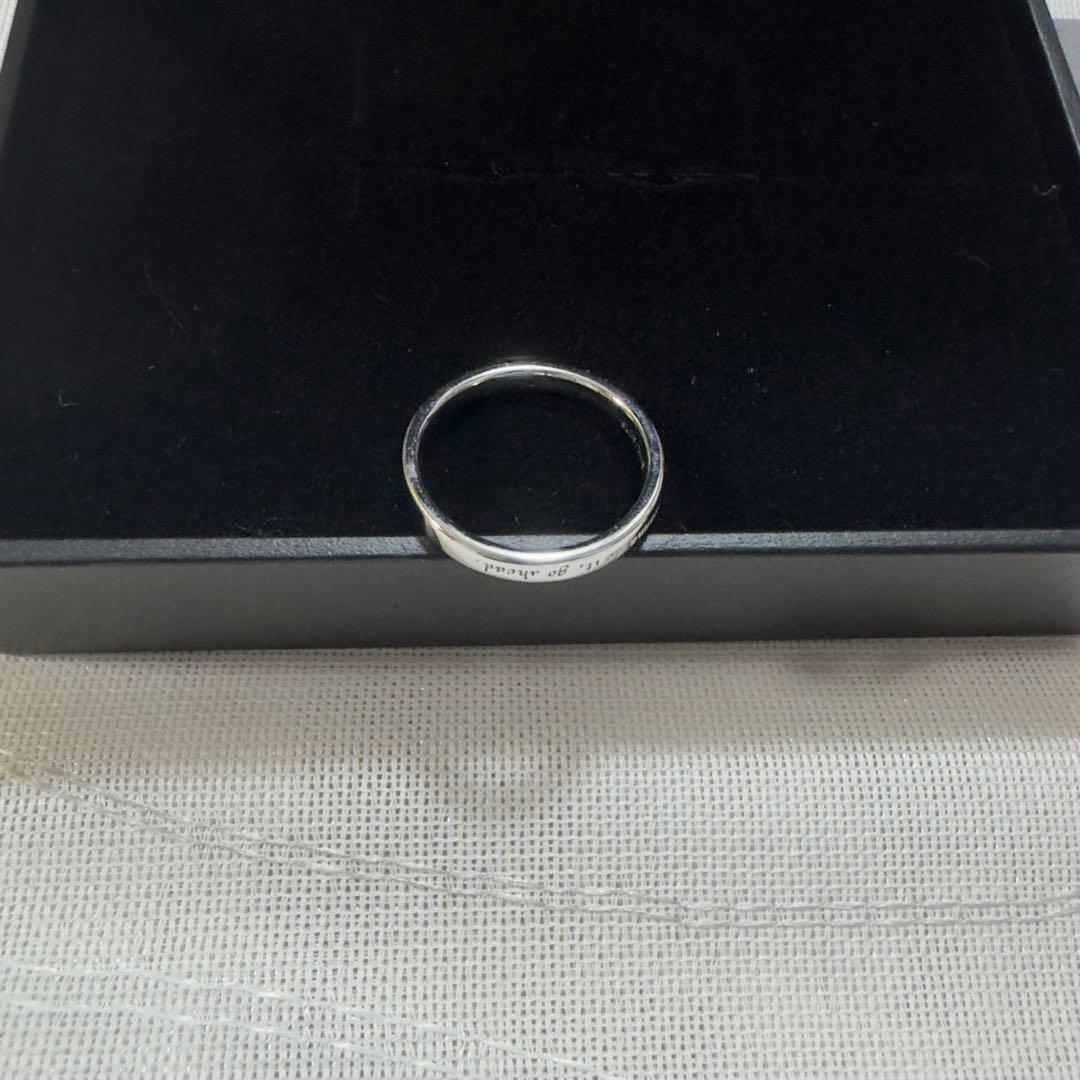 【未使用】【進撃の巨人】メッセージリング リヴァイ silver