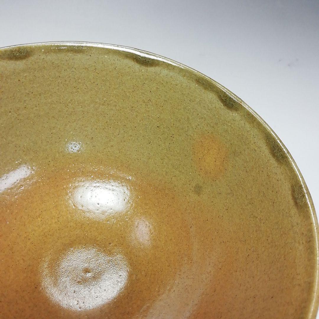 Ｓ４７５　茶碗　『蟲明窯』『松本学作』　共箱　抹茶碗　茶道具