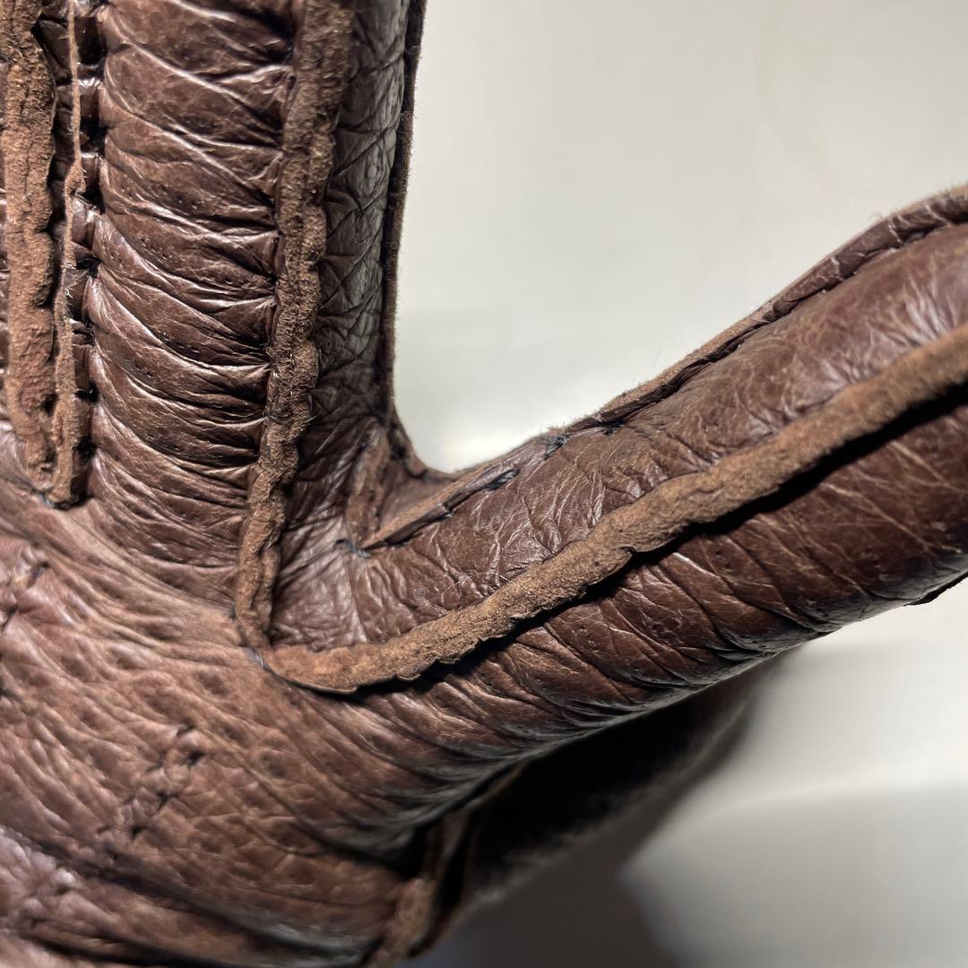 デンツ ペッカリー ブラウン 約7-1/2 ライニング有