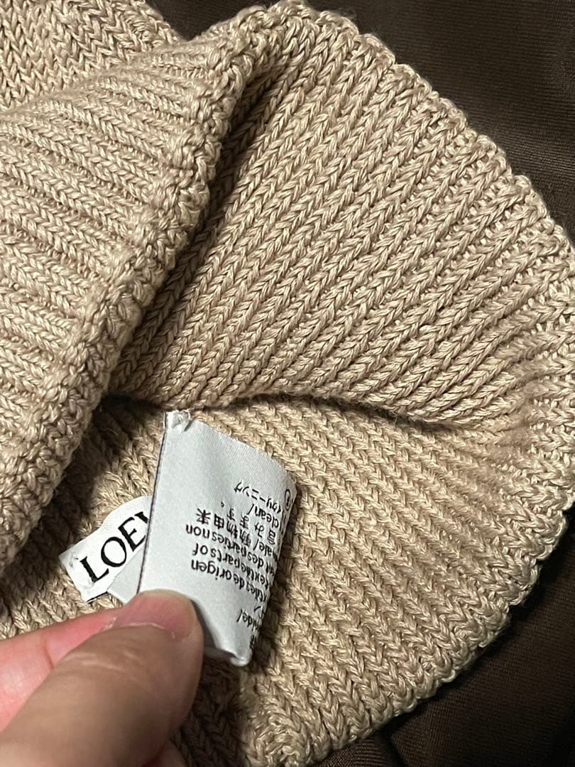 ロエベ　ビーニー　ニット帽