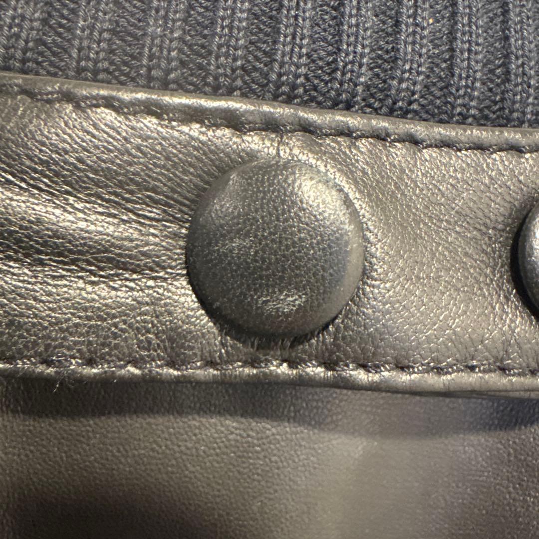 【エディ期】ディオールオム　レザージャケット　2007SS ランウェイモデル